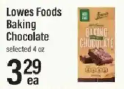 Lowes Foods Lowes Foods Baking Chocolate offer