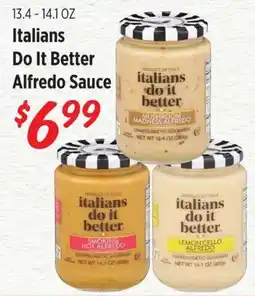 Rouses Italians do it better alfredo sauce offer
