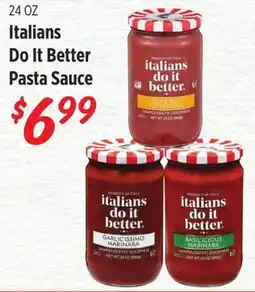 Rouses Italians do it better pasta sauce offer