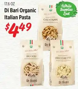 Rouses Di Bari organic italian pasta offer