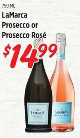 Rouses LaMarca Prosecco or Prosecco Rosé offer