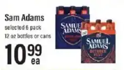 Lowes Foods Sam Adams selected 6 pack offer