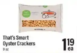 Lowes Foods That's Smart Oyster Crackers offer