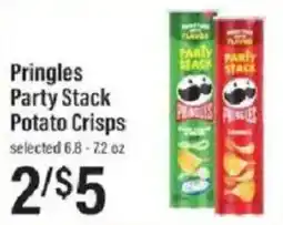 Lowes Foods Pringles Party Stack Potato Crisps offer