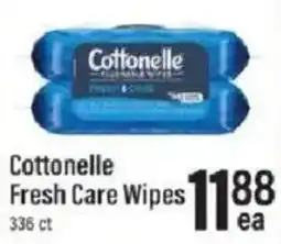 Lowes Foods Cottonelle fresh care wipes offer