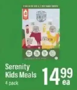 Lowes Foods Serenity Kids Meals offer