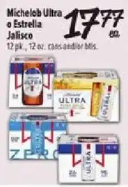 Fiesta Mart Michelob Ultra or Estrella Jalisco offer