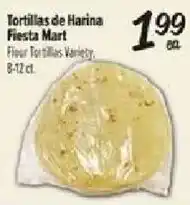 Fiesta Mart Fiesta Mart flour tortillas variety offer