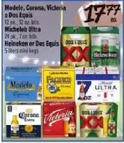 Fiesta Mart Modelo, Corona, Victoria or Dos Equis offer