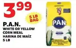 Sedano's P.A.N. white or yellow corn meal offer