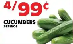 Sedano's Cucumbers offer