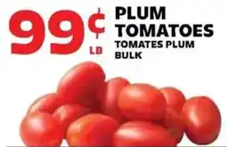 Sedano's Plum tomatoes offer