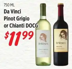 Rouses Da Vinci Pinot Grigio or Chianti DOCG offer