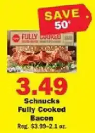 Schnucks Schnucks Fully Cooked Bacon offer