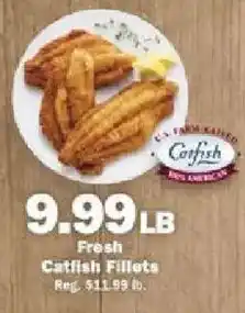 Schnucks C.S. Farm Raised Catfish Fresh Catfish Fillets offer