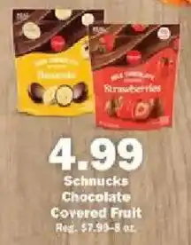 Schnucks Schnucks Chocolate Covered Fruit offer