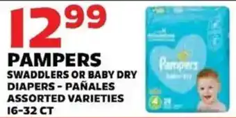 Pampers swaddlers or baby dry diapers