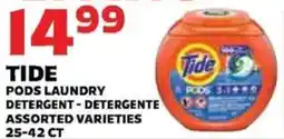 Sedano's Tide pods laundry detergent offer