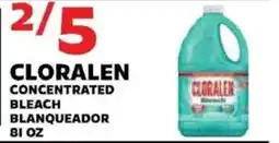 Sedano's Cloralen concentrated bleach offer