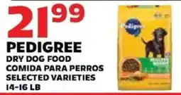 Sedano's Pedigree dry dog food offer