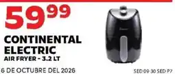 Sedano's Continental Electric Air Fryer offer