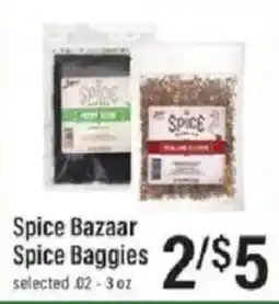 Lowes Foods Spice Bazaar Spice Baggies offer
