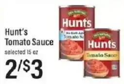Lowes Foods Hunt's Tomato Sauce offer