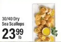 Lowes Foods 30/40 dry sea scallops offer