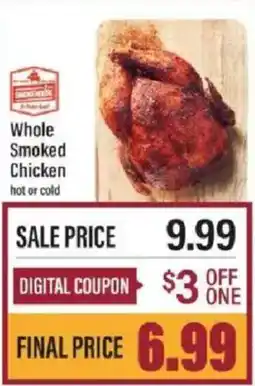 Lowes Foods Smoked Whole Smoked Chicken offer