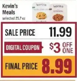 Lowes Foods Kevin's Meals offer