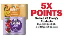 Schnucks V8 Energy offer