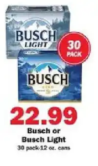 Schnucks Busch or Busch Light offer