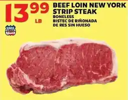 Sedano's BeeF Loin New York Strip Steak offer