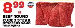 Sedano's Beef Round Cubed Steak offer