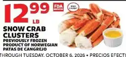 Sedano's Snow Crab Clusters offer