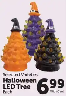 Food City Selected Varieties Halloween LED Tree offer