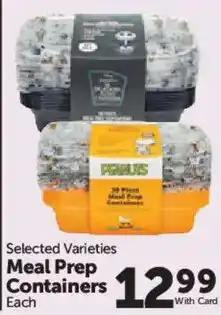 Food City Pegus meal prep containers offer