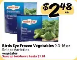 Fresco y Más Birds Eye Frozen Vegetables offer