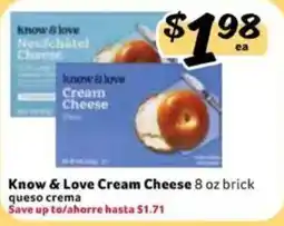 Fresco y Más Know & Love Cream Cheese offer