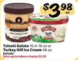 Fresco y Más Talenti Gelato or Turkey Hill Ice Cream offer