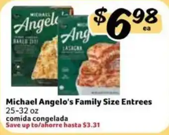 Michael Angelo's Family Size Entrees