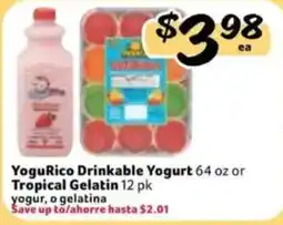 Fresco y Más Yogurico Drinkable Yogurt offer
