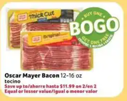 Fresco y Más Oscar Mayer Bacon offer
