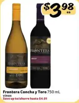 Fresco y Más Frontera Concha y Toro offer