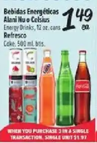 Fiesta Mart Alani Nu or Celsius Energy Drinks offer