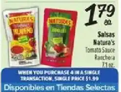 Fiesta Mart Natura's Salsas offer