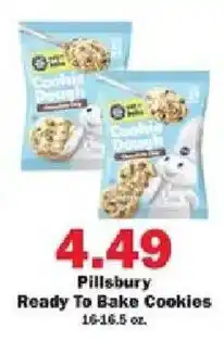 Schnucks Pillsbury Ready To Bake Cookies offer