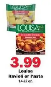 Schnucks Louisa Ravioli or Pasta offer