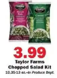Schnucks Taylor Farms Chopped Salad Kit offer