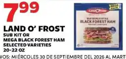 Sedano's Land o' Frost black forest ham offer